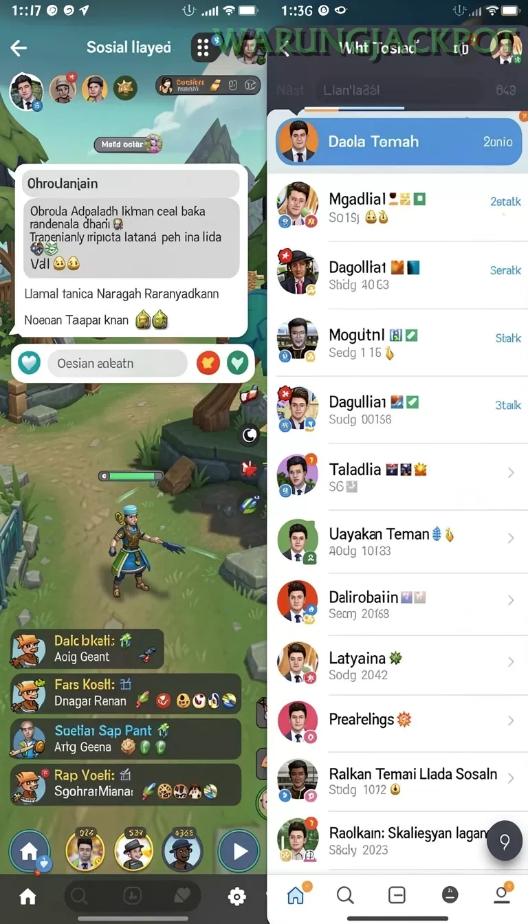 Pratinjau antarmuka warungjackpot — aplikasi APK resmi Android v2.5.6